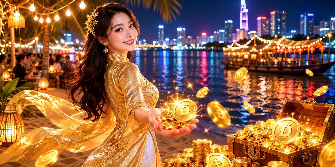 Người phụ nữ mặc áo dài vùng đồng bằng sông Cửu Long tham gia cá cược casino trực tuyến