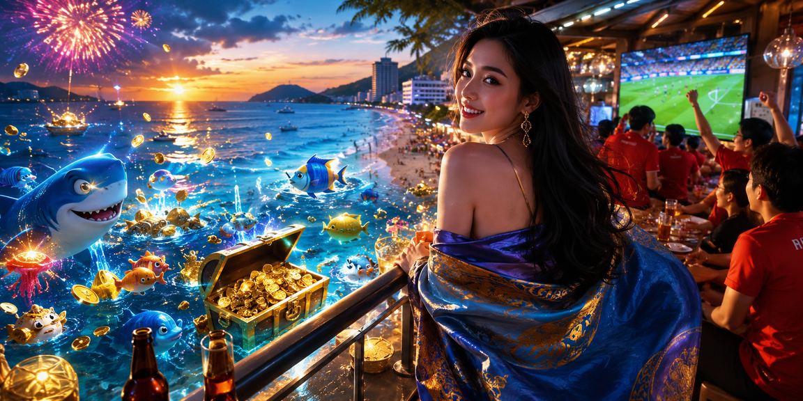 Bãi biển Vũng Tàu với cảnh cá cược sôi động