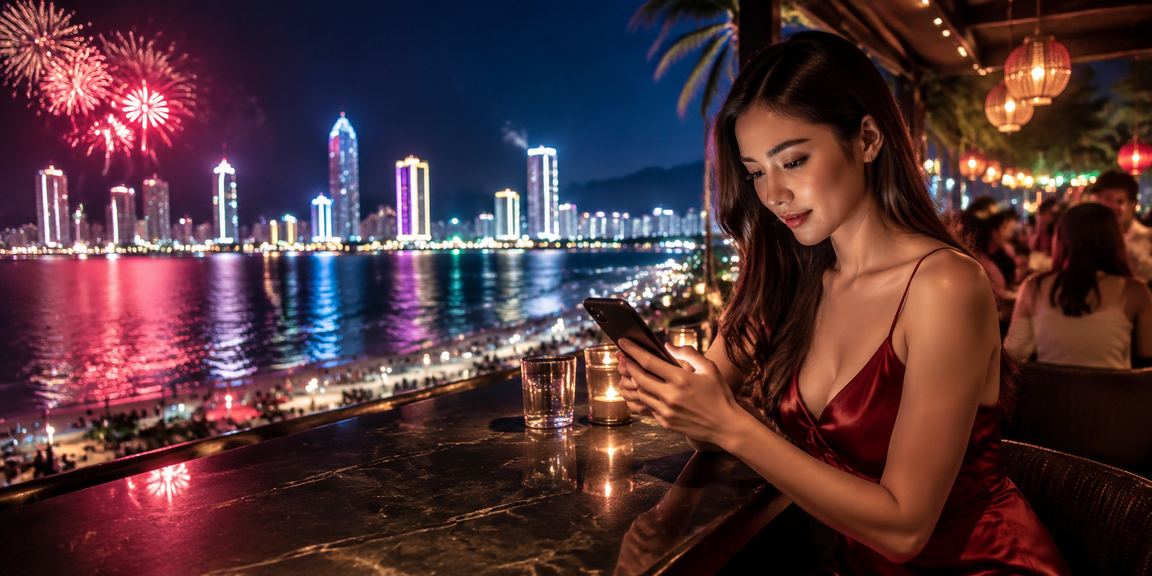 Người chơi tại Vũng Tàu thưởng thức casino mobile với cà phê buổi sáng